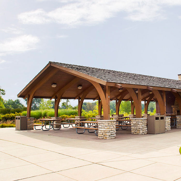 Wood and Steel Shelters